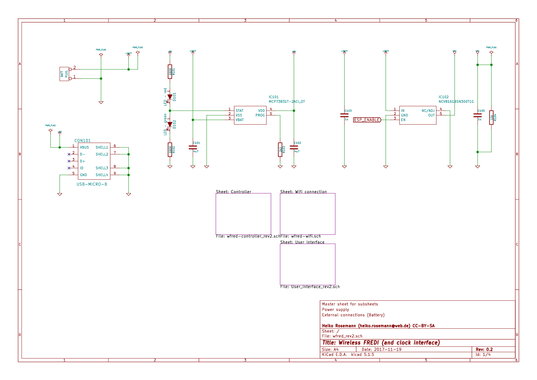 "Schematic sheet 1 for rev0.5